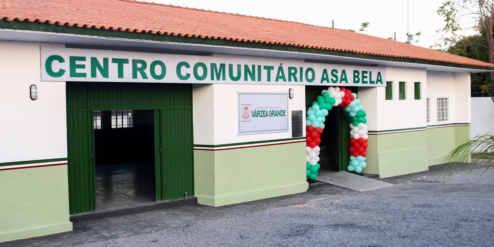 Rbmt Centro Comunit Rio Do Asa Bela Reformado E Prefeito Anuncia