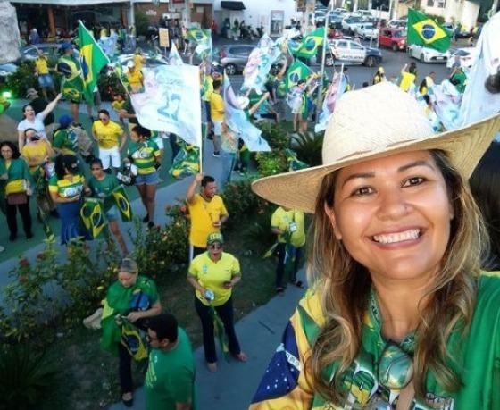 Ex-candidata à deputada de MT é acusada de financiar atos golpistas em Brasília