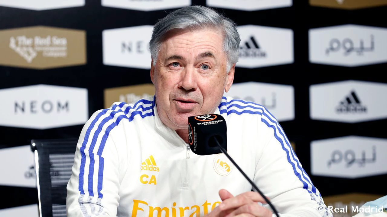 Alvo da CBF para assumir a Seleção, Ancelotti diz que quer cumprir contrato com o Real Madrid.