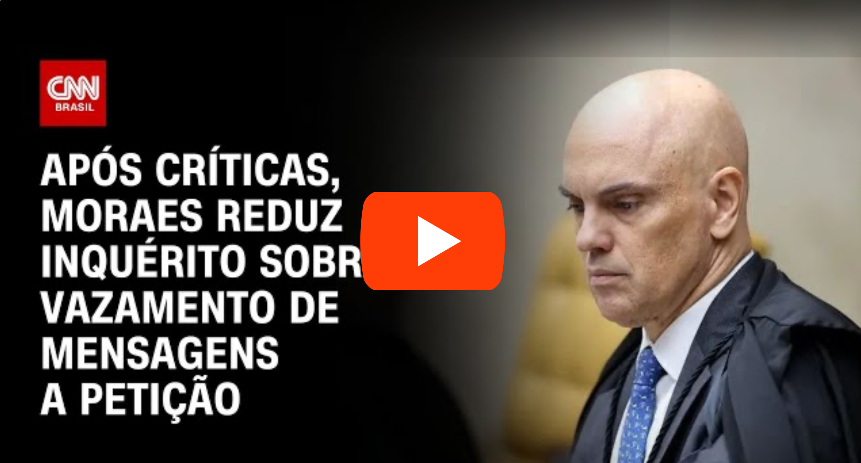 Alvo de críticas, Moraes reduz inquérito sobre vazamento de mensagens a investigação preliminar