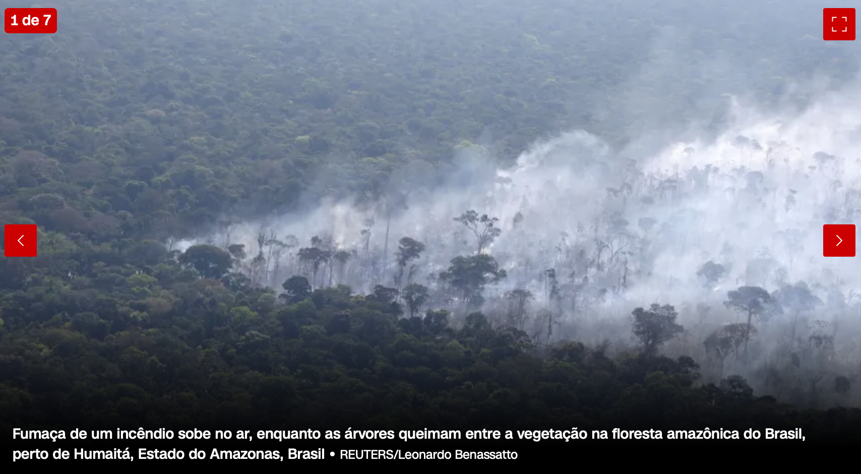 Amazônia Ocidental é região mais poluída do mundo, aponta monitoramento