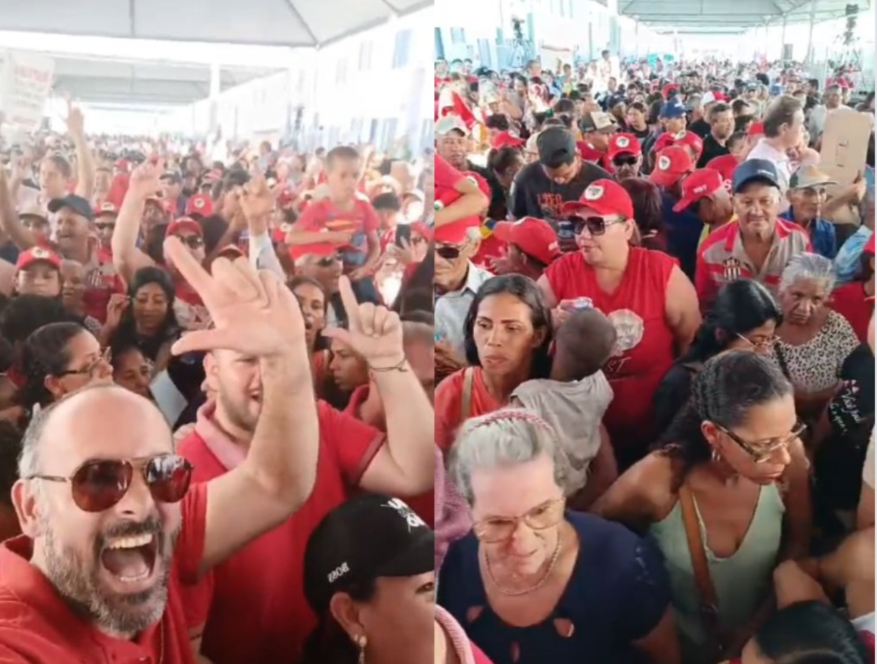 Ao lado de ministros, presidente Lula desembarca no aeroporto de VG