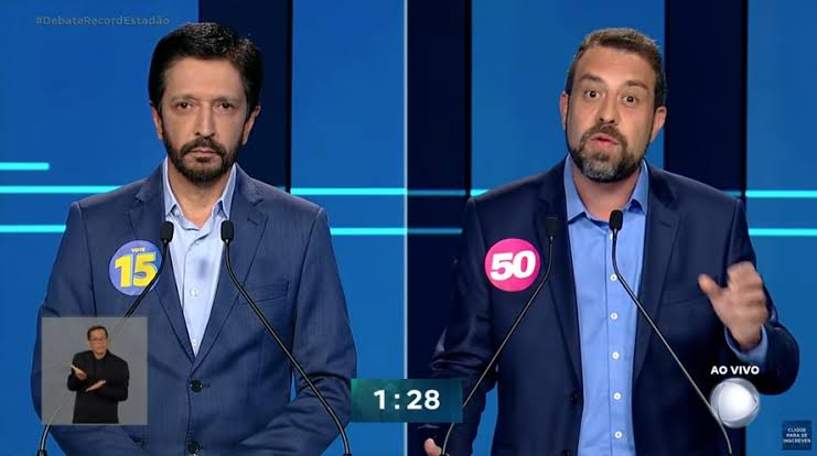 Boulos usa baixa votação de candidato do MDB em Cuiabá para atacar Ricardo Nunes em debate