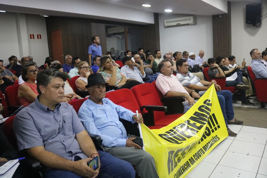 Câmara Municipal de Várzea Grande defende comerciantes da Couto Magalhães e pede que obras do BRT não ocorram na avenida