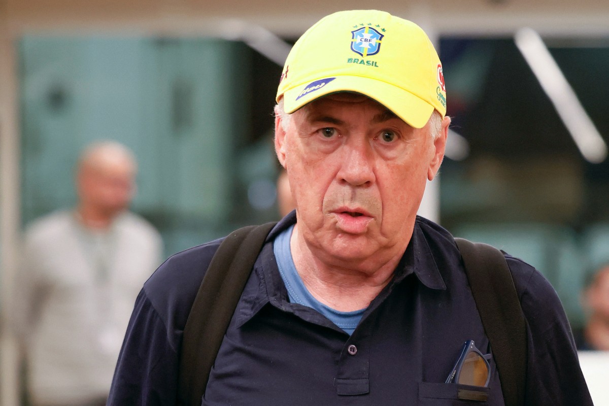 Carlo Ancelotti desembarca no Brasil para comandar a seleção brasileira