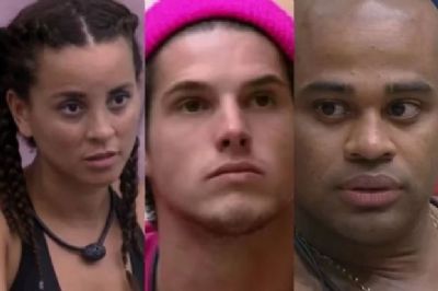 Cézar, Gabriel e Domitila estão no 2º Paredão do BBB23