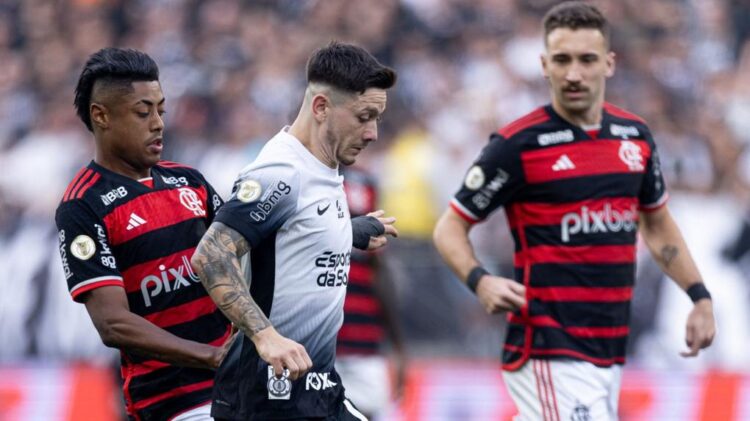 Com um a menos, Flamengo segura o Corinthians e está na final da Copa do Brasil