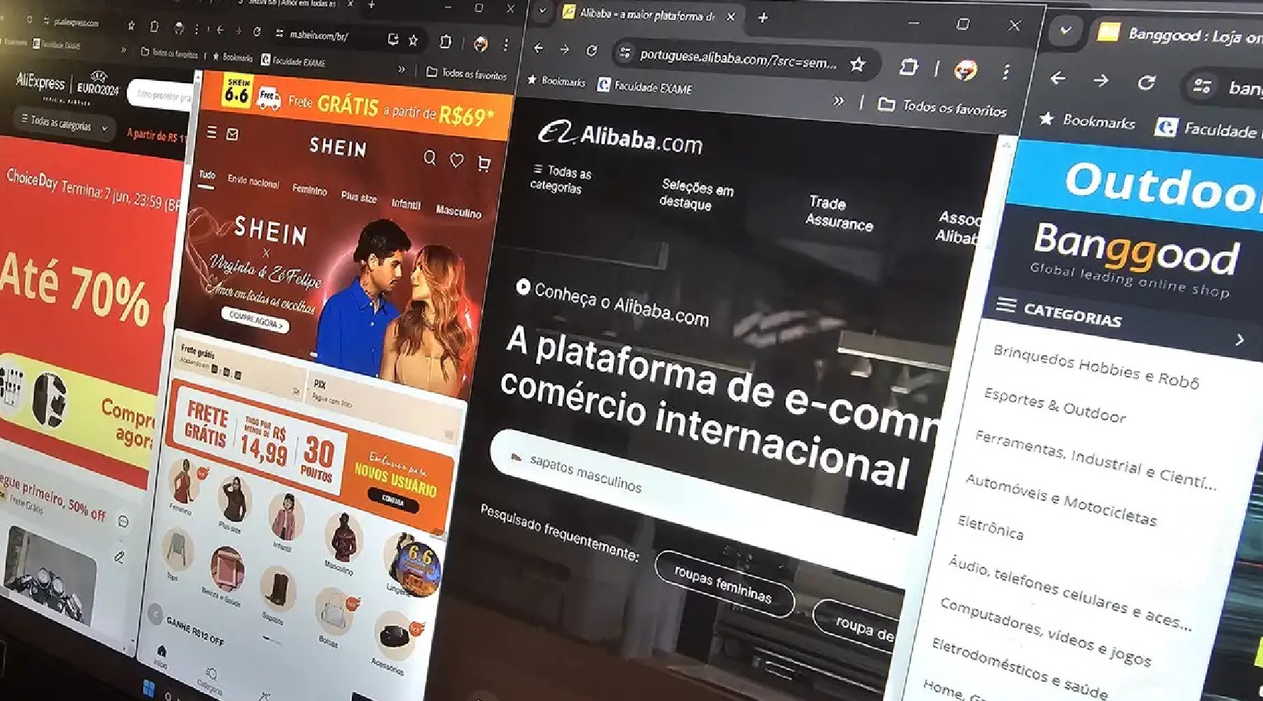 Compras de até US$ 50 pela internet começam a pagar 20% de tarifa