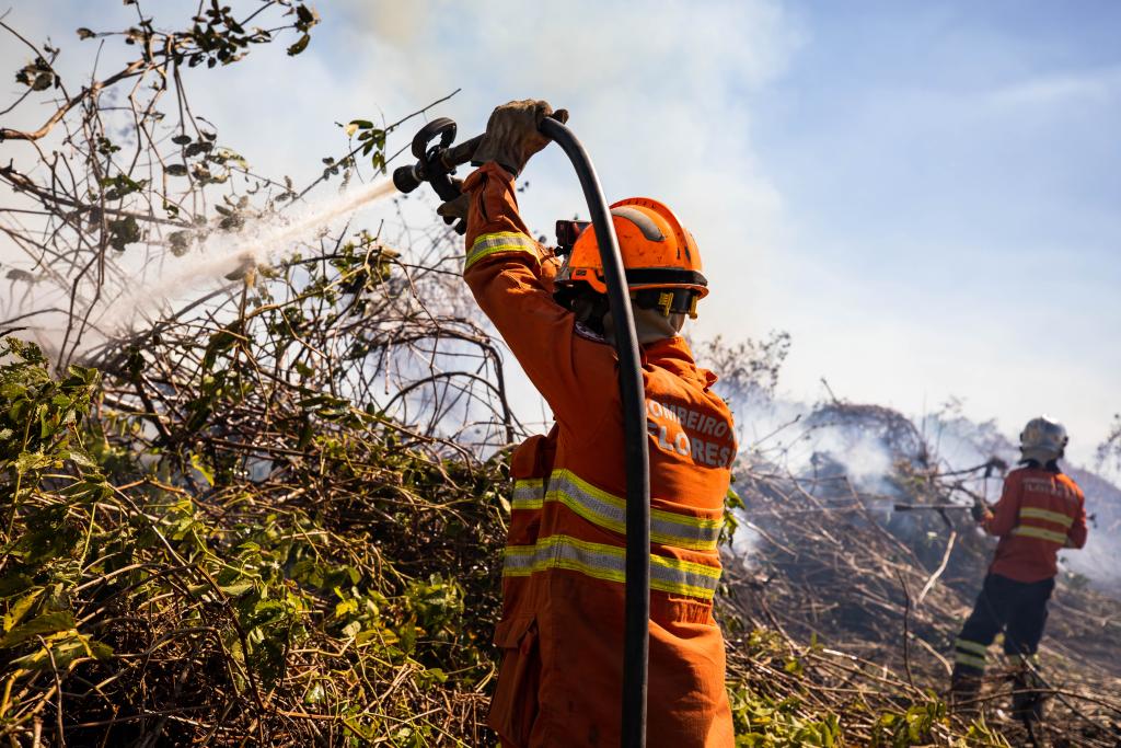 Corpo de Bombeiros e Prefeitura de Várzea Grande lançam campanha para prevenir queimadas