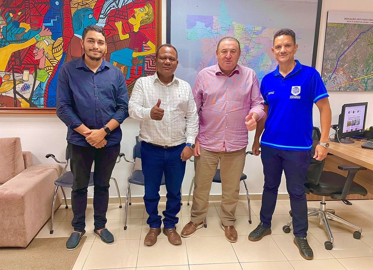 Estado atende Nininho e inicia pavimentação da MT-373, em Juscimeira