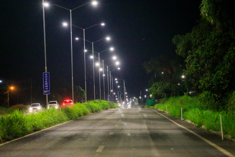 Estado concluiu a instalação de lâmpadas de Led  na MT-040