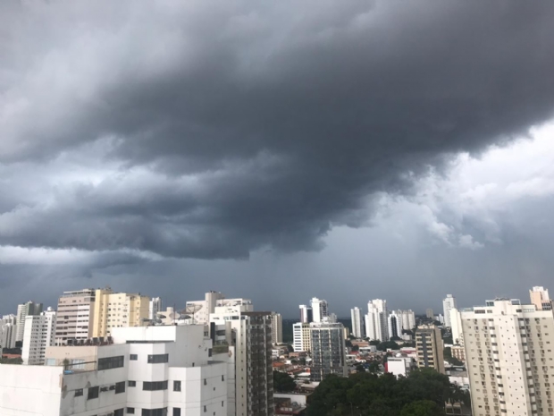 Fim de semana pode ser de chuva em Cuiabá e em cidades do interior de MT