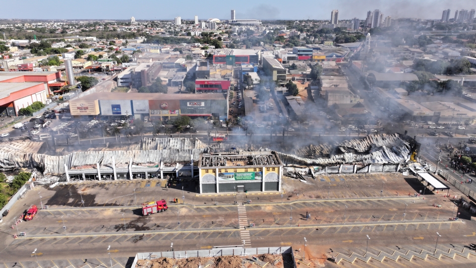 Governo vai usar câmeras do Vigia MT para saber início exato do incêndio e quanto tempo socorro demorou