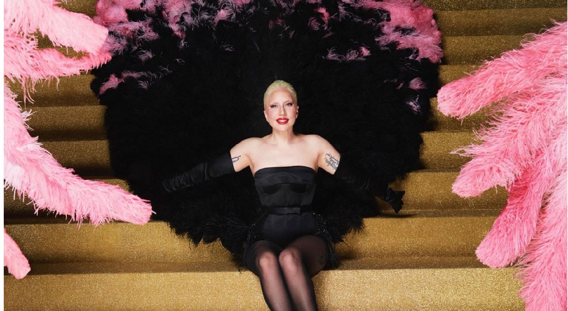 Lady Gaga celebra apresentação na abertura das Olimpíadas