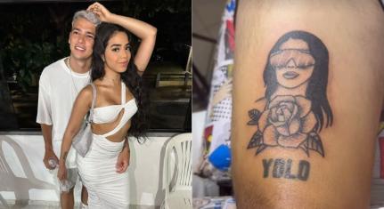Marido faz tatuagem do rosto de Mirella Santos e vira piada