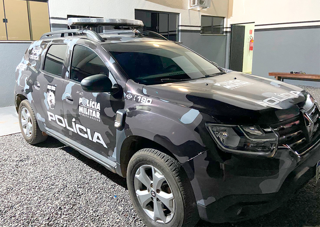 Menor tentam fugir de moto de abordagem policial no Nortão e caem; um levou tiros de bala de borracha nas nádegas