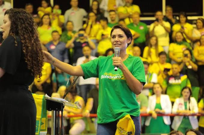 Michele Bolsonaro cancela visita à MT  pela 2ª vez