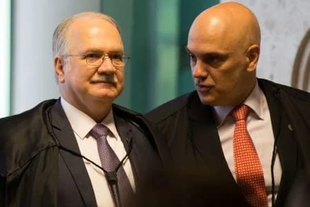 Militares acreditam que Alexandre de Moraes será melhor que Fachin no TSE