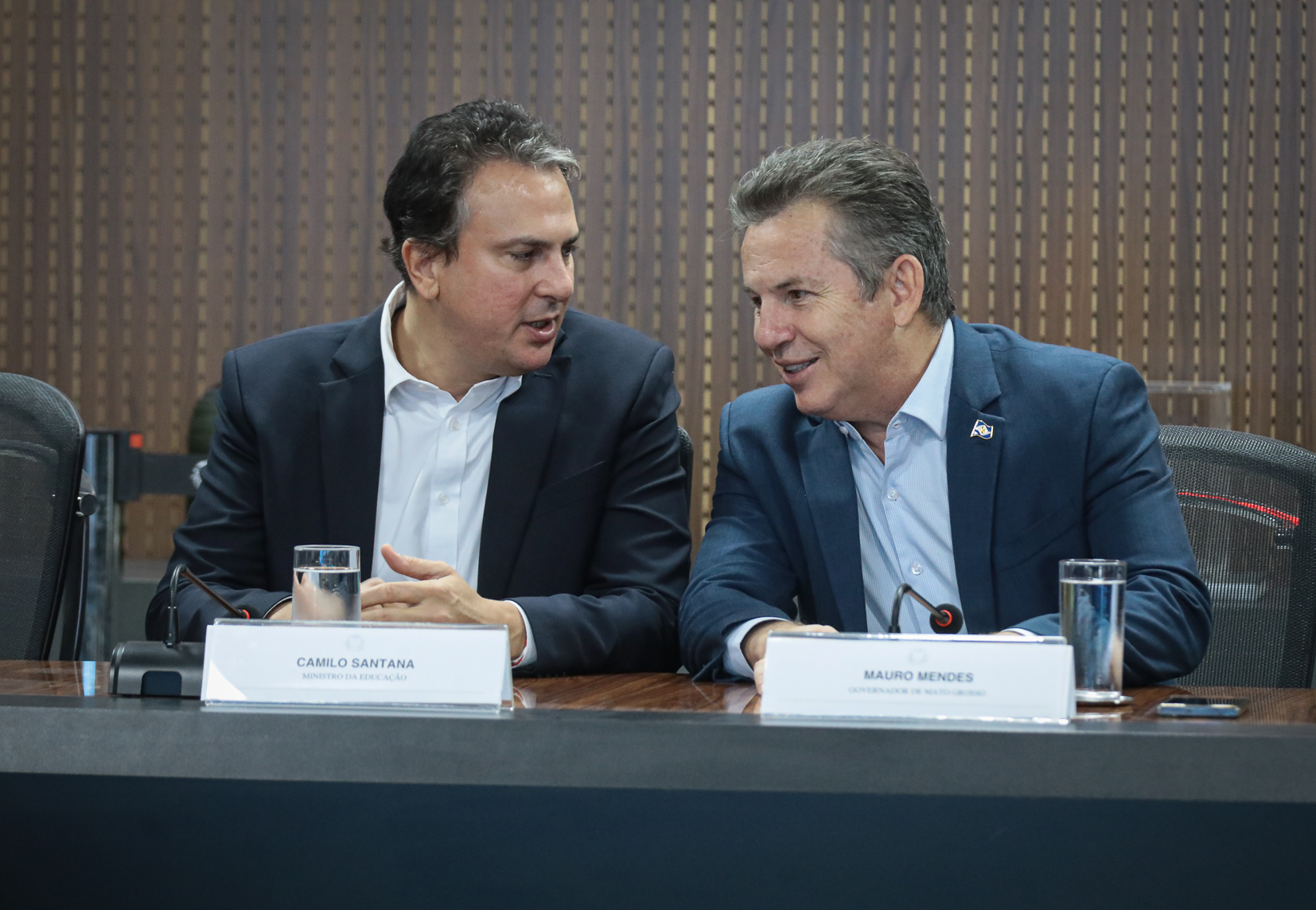 Ministro elogia gestão Mauro Mendes na área da educação