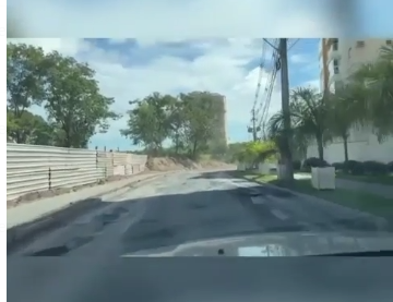 Moradores denunciam construtora por detonar asfalto em bairro de Cuiabá