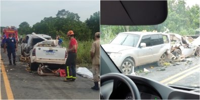 Motorista de picape morre em acidente na Estrada da Guia