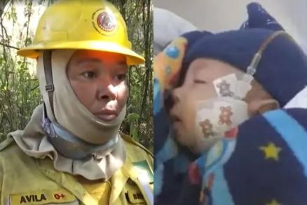 Mulher vira brigadista após perder filho durante incêndio