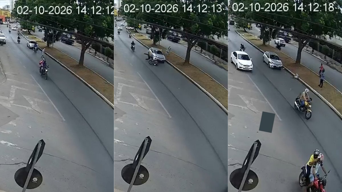 Idoso com muleta morre atropelado por estudante de Medicina em Cuiabá; assista ao vídeo