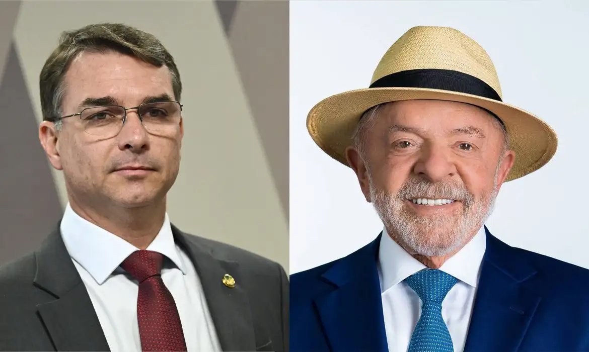 Flávio Bolsonaro e Lula avançam para segundo turno presidencial após votação de outubro