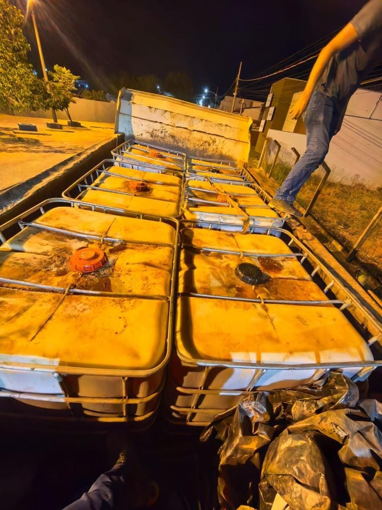 Polícia Civil apreende 6 mil litros de diesel destinados a garimpos ilegais e prende motorista em Mato Grosso