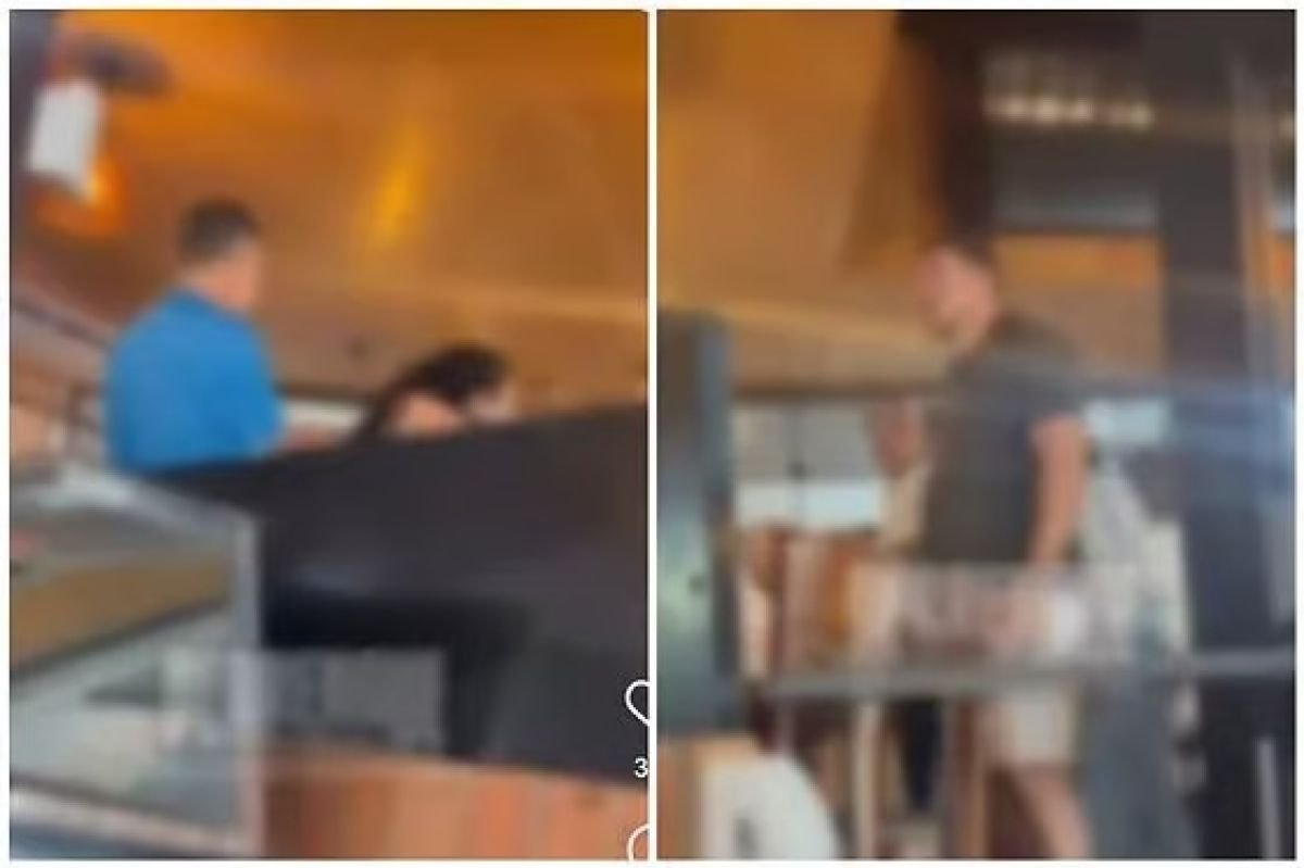 Confusão em restaurante de Cuiabá termina com homem empunhando faca