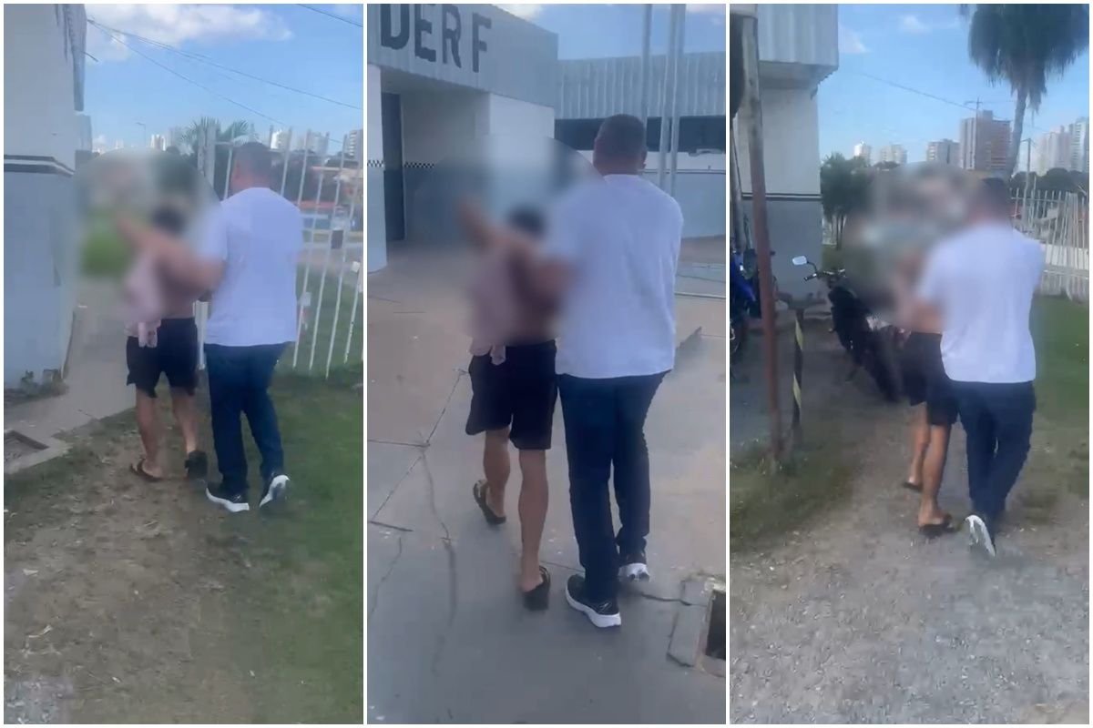 Jovem é preso após invadir residências no Condomínio Belvedere em Cuiabá