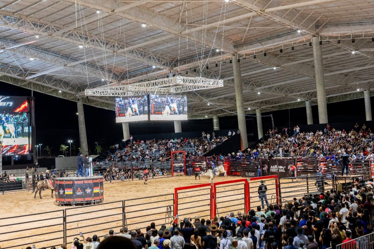 Mato Grosso AgroFestival atrai 70 mil visitantes no segundo dia com rodeio, música e atividades familiares