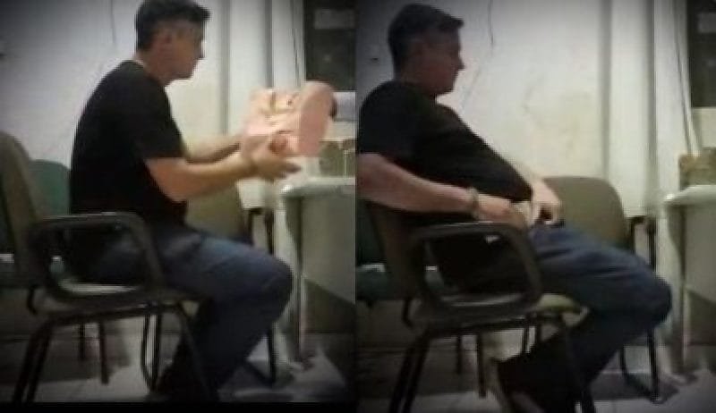 Presidente do DAE de Várzea Grande é flagrado recebendo valores em espécie em vídeo comprometedor