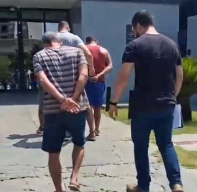 Polícia prende três homens por agressão e ameaça contra mulher em cobrança de aluguel