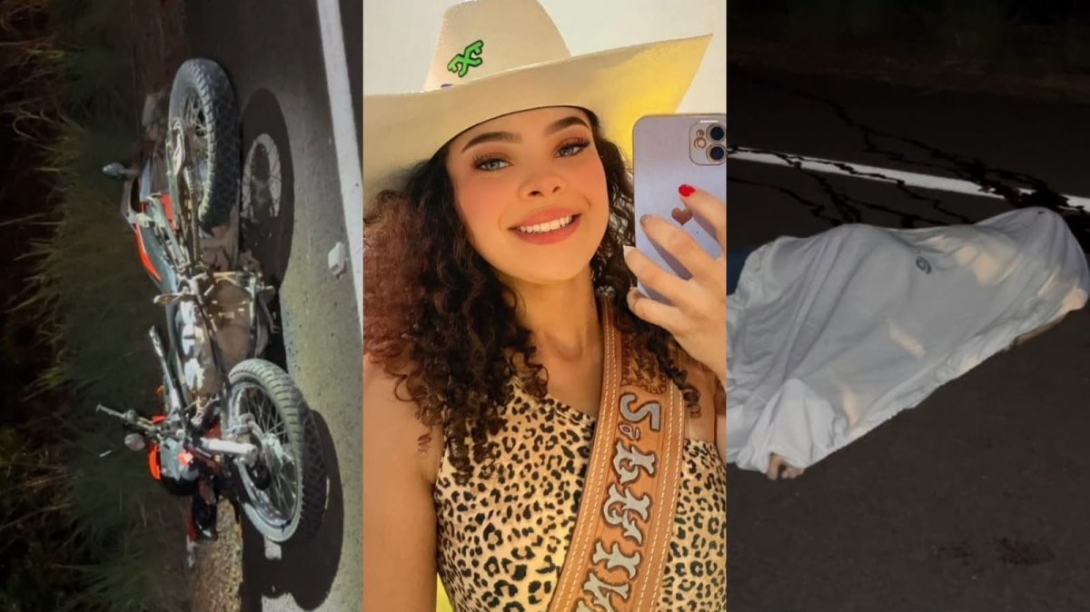 Princesa do Rodeio de MT morre após motocicleta colidir com anta em rodovia