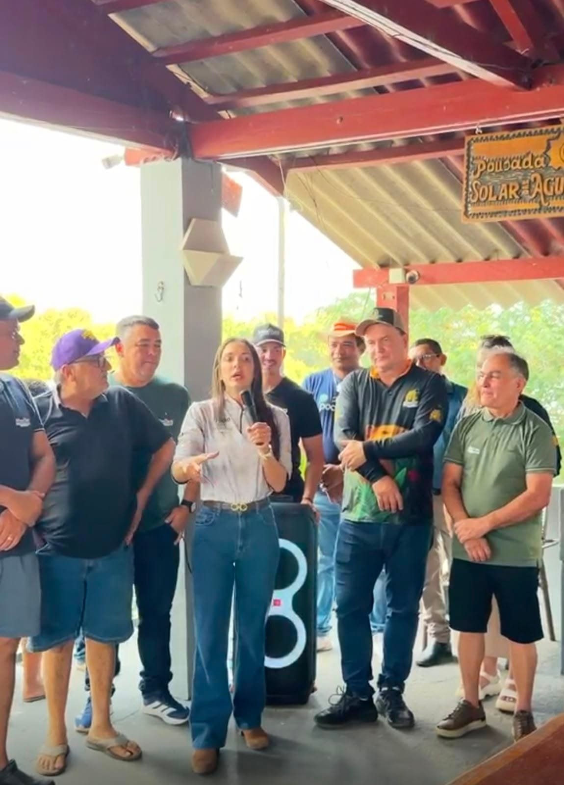Janaina Riva, Max Russi e Dr. João reúnem-se com lideranças em São Félix do Araguaia