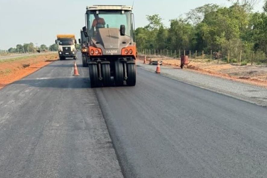BR-163 entre Várzea Grande e Jangada ultrapassa metas de duplicação em 2026