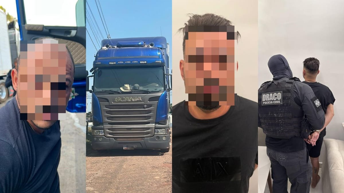 Operação Dark Route: PC prende membros de facção do MT foragidos no RJ e apreende frota de luxo