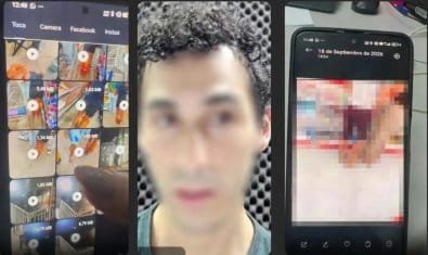 Homem argentino preso por assediar menina é encontrado com fotos e vídeos de crianças no celular