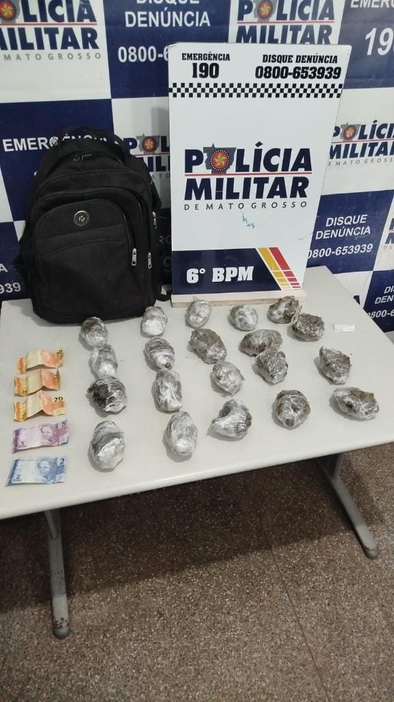 Polícia Militar prende dois traficantes em flagrante durante operação em Cáceres