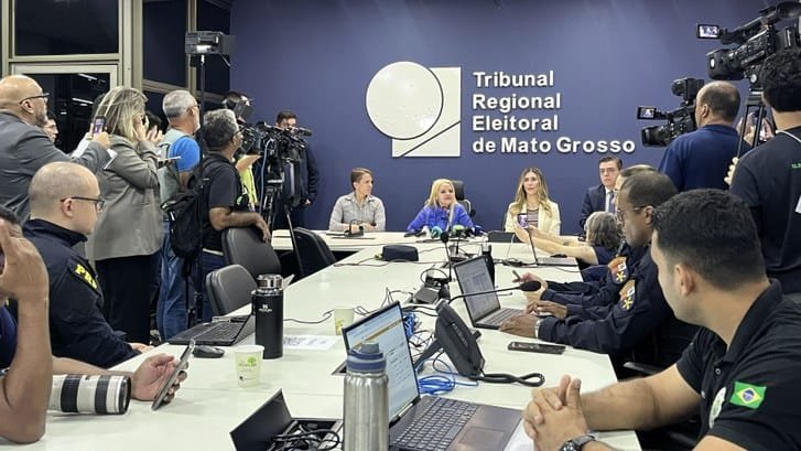 Eleição no segundo turno em Mato Grosso transcorre com sucesso, afirma presidência do TRE-MT