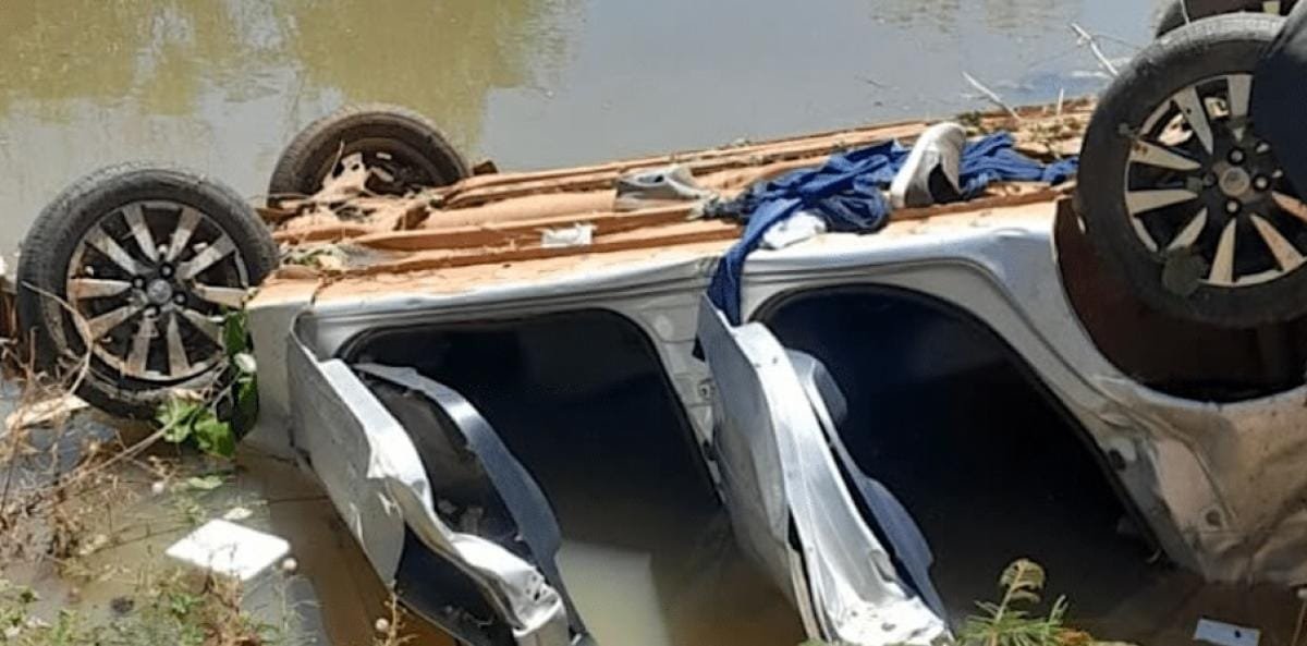Homem de 33 anos morre ao sair da pista e cair em lagoa na rodovia de Mato Grosso