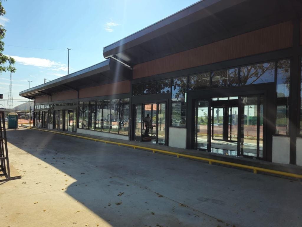 Estação BRT do Shopping Pantanal entra na reta final de construção em Cuiabá