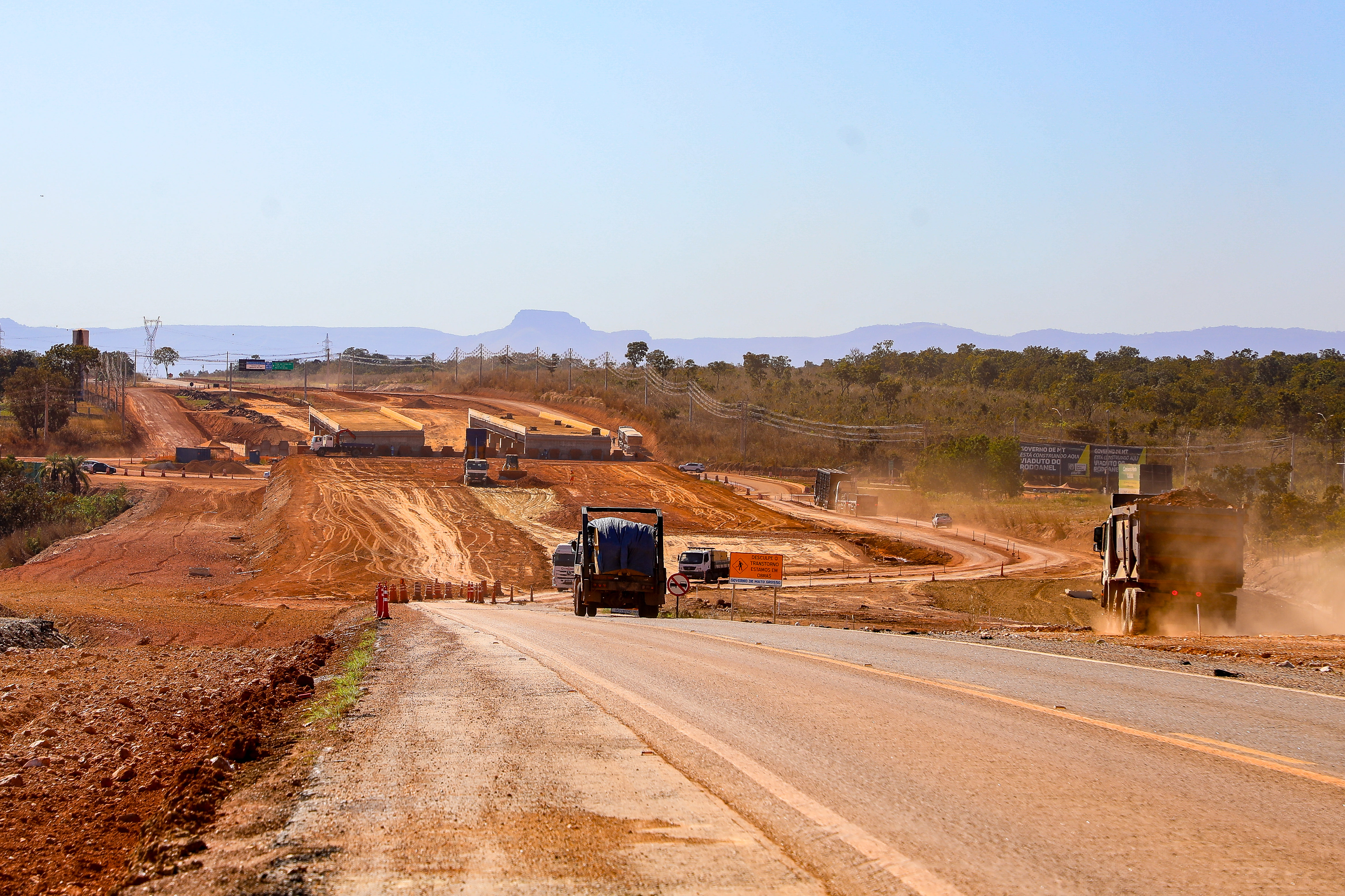 Obras de implantação do Rodoanel estão com 44% de execução