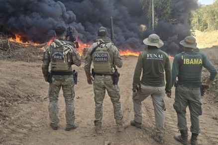Operação fecha garimpo e dá prejuízo de R$ 8 milhões a grupo
