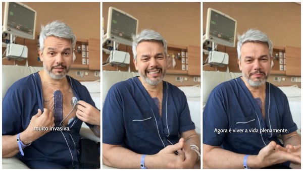 Otaviano Costa descobre aneurisma em artéria do coração e passa por cirurgia de sete horas