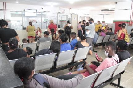 Pacientes de Cuiabá cruzam a ponte em busca de atendimento em UPA de VG