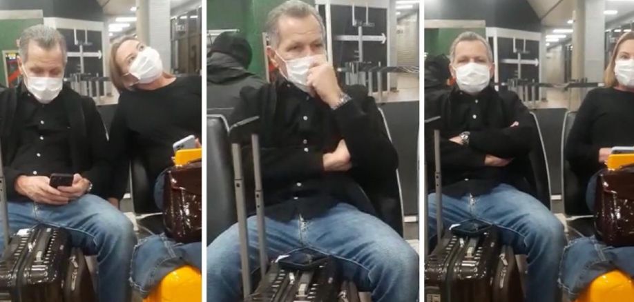 Passageiro alerta Silval: “tem que tomar cuidado para não ser atropelado pelo VLT”