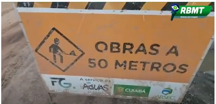 Patrulha Expedição mostra a Placa da Incompetência em bairro próximo ao centro politico