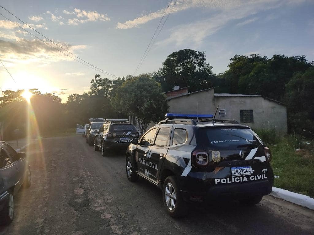 Policia Civil cumpre 32 mandados contra organização criminosa que furtava empresa de logística